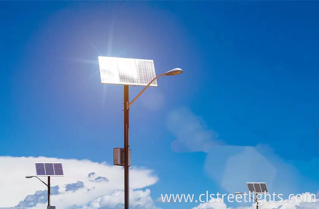 All-in-Two Solar LED Street Light, Remote, Waterproof, Outdoor Lighting Premium CE DC 12V